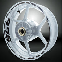 Motorcycle Rim Wheel Decal Accessory Sticker for Ducati 996 - Motorcycle stickers and decals