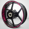 Motorcycle Rim Wheel Decal Accessory Sticker for Kawasaki ZXR750 - Motorcycle stickers and decals