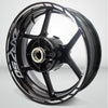 Motorcycle Rim Wheel Decal Accessory Sticker for Kawasaki ZXR750 - Motorcycle stickers and decals