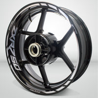 Motorcycle Rim Wheel Decal Accessory Sticker for Kawasaki ZXR750 - Motorcycle stickers and decals