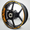 Motorcycle Rim Wheel Decal Accessory Sticker for Kawasaki ZXR750 - Motorcycle stickers and decals