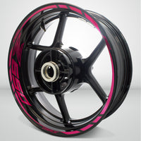Kawasaki Z650 Motorcycle Rim Wheel Decal Accessory Sticker - Motorcycle stickers and decals