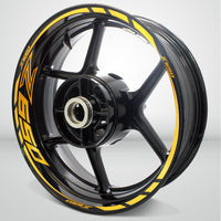 Kawasaki Z650 Motorcycle Rim Wheel Decal Accessory Sticker - Motorcycle stickers and decals