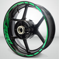Kawasaki Z650 Motorcycle Rim Wheel Decal Accessory Sticker - Motorcycle stickers and decals
