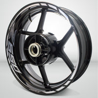 Kawasaki Z650 Motorcycle Rim Wheel Decal Accessory Sticker - Motorcycle stickers and decals