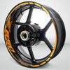 Kawasaki Z650 Motorcycle Rim Wheel Decal Accessory Sticker - Motorcycle stickers and decals