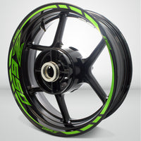 Kawasaki Z650 Motorcycle Rim Wheel Decal Accessory Sticker - Motorcycle stickers and decals