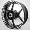 Kawasaki Z650 Motorcycle Rim Wheel Decal Accessory Sticker - Motorcycle stickers and decals