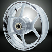 Kawasaki Z650 Motorcycle Rim Wheel Decal Accessory Sticker - Motorcycle stickers and decals