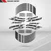 Kawasaki Z650 Motorcycle Rim Wheel Decal Accessory Sticker - Motorcycle stickers and decals