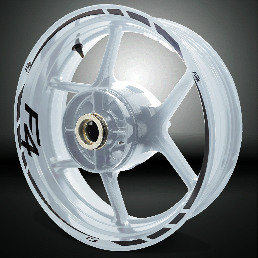 MV Agusta F4 Motorcycle Rim Wheel Decal Accessory Sticker - Motorcycle stickers and decals