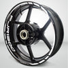 Motorcycle Rim Wheel Decal Accessory Sticker for Yamaha FJR 1300 - Motorcycle stickers and decals