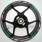 Aprilia Caponord 1200 Wheel Rim Sticker Decal Stripe Motorcycle Bike MM-Kit v3 - Stickman Vinyls