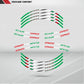 Aprilia Caponord 1200 Wheel Rim Sticker Decal Stripe Motorcycle Bike MM-Kit v3 - Stickman Vinyls
