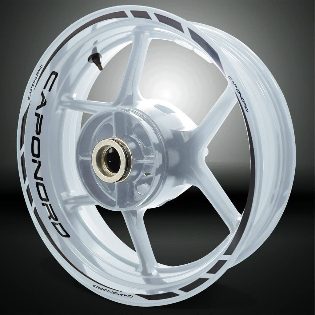 Aprilia Caponord Motorcycle Rim Wheel Decal Accessory Sticker - Motorcycle stickers and decals
