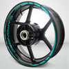Aprilia Caponord Motorcycle Rim Wheel Decal Accessory Sticker - Motorcycle stickers and decals