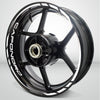 Aprilia Caponord Motorcycle Rim Wheel Decal Accessory Sticker - Motorcycle stickers and decals