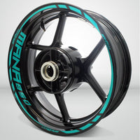 Aprilia Mana 850 Motorcycle Rim Wheel Decal Accessory Sticker - Motorcycle stickers and decals