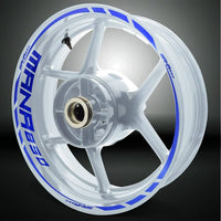 Aprilia Mana 850 Motorcycle Rim Wheel Decal Accessory Sticker - Motorcycle stickers and decals