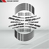 Aprilia Mana 850 Motorcycle Rim Wheel Decal Accessory Sticker - Motorcycle stickers and decals