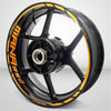 Aprilia Mana 850 Motorcycle Rim Wheel Decal Accessory Sticker - Motorcycle stickers and decals