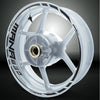 Aprilia Mana 850 Motorcycle Rim Wheel Decal Accessory Sticker - Motorcycle stickers and decals