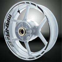 Aprilia Mana 850 Motorcycle Rim Wheel Decal Accessory Sticker - Motorcycle stickers and decals