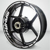 Aprilia Mana 850 Motorcycle Rim Wheel Decal Accessory Sticker - Motorcycle stickers and decals