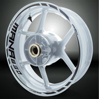 Aprilia Mana 850 Motorcycle Rim Wheel Decal Accessory Sticker - Motorcycle stickers and decals