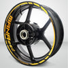 Aprilia Mana 850 Motorcycle Rim Wheel Decal Accessory Sticker - Motorcycle stickers and decals
