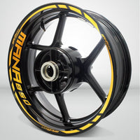 Aprilia Mana 850 Motorcycle Rim Wheel Decal Accessory Sticker - Motorcycle stickers and decals