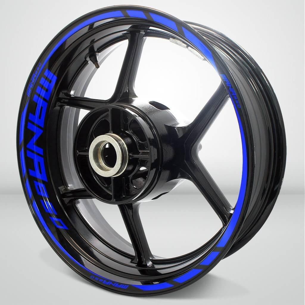 Aprilia Mana 850 Motorcycle Rim Wheel Decal Accessory Sticker - Motorcycle stickers and decals