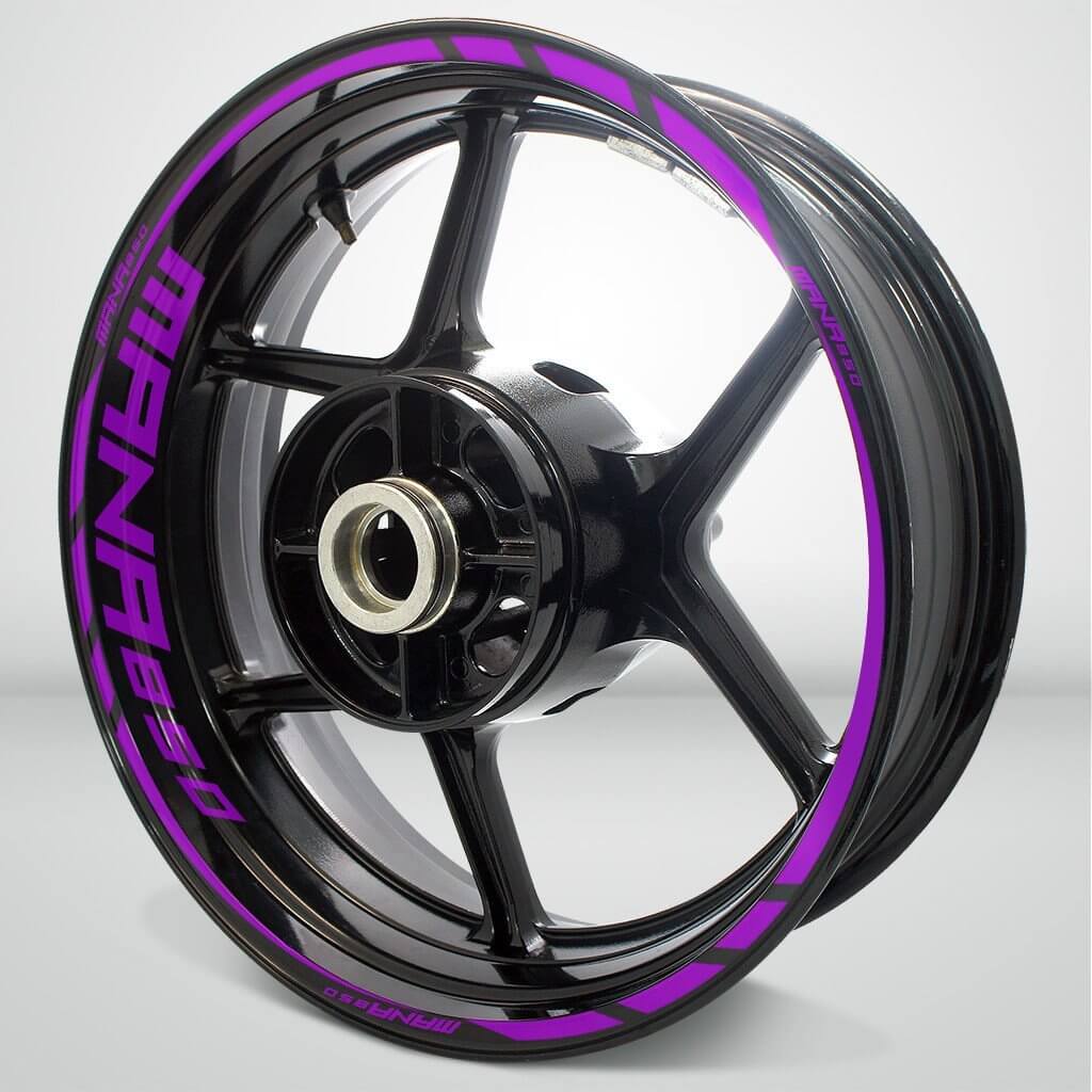 Aprilia Mana 850 Motorcycle Rim Wheel Decal Accessory Sticker - Motorcycle stickers and decals