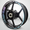 Aprilia Mana 850 Motorcycle Rim Wheel Decal Accessory Sticker - Motorcycle stickers and decals