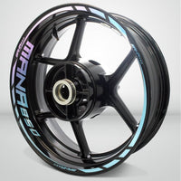 Aprilia Mana 850 Motorcycle Rim Wheel Decal Accessory Sticker - Motorcycle stickers and decals