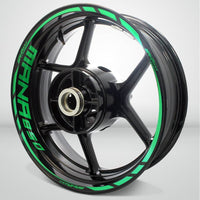 Aprilia Mana 850 Motorcycle Rim Wheel Decal Accessory Sticker - Motorcycle stickers and decals