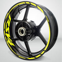 Aprilia RSV4 Motorcycle Rim Wheel Decal Accessory Sticker - Motorcycle stickers and decals