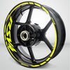 Aprilia RSV4 Motorcycle Rim Wheel Decal Accessory Sticker - Motorcycle stickers and decals