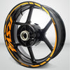 Aprilia RSV4 Motorcycle Rim Wheel Decal Accessory Sticker - Motorcycle stickers and decals