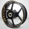 Aprilia RSV4 Motorcycle Rim Wheel Decal Accessory Sticker - Motorcycle stickers and decals