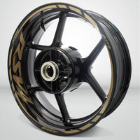 Aprilia RSV4 Motorcycle Rim Wheel Decal Accessory Sticker - Motorcycle stickers and decals