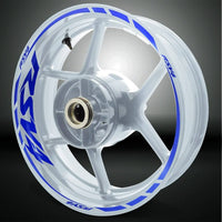 Aprilia RSV4 Motorcycle Rim Wheel Decal Accessory Sticker - Motorcycle stickers and decals