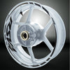Aprilia RSV4 Motorcycle Rim Wheel Decal Accessory Sticker - Motorcycle stickers and decals