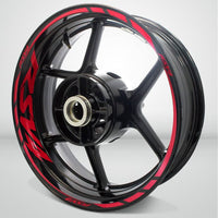 Aprilia RSV4 Motorcycle Rim Wheel Decal Accessory Sticker - Motorcycle stickers and decals