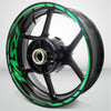 Aprilia RSV4 Motorcycle Rim Wheel Decal Accessory Sticker - Motorcycle stickers and decals