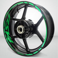 Aprilia RSV4 Motorcycle Rim Wheel Decal Accessory Sticker - Motorcycle stickers and decals