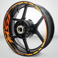 Aprilia RSV4 Motorcycle Rim Wheel Decal Accessory Sticker - Motorcycle stickers and decals
