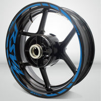Aprilia RSV4 Motorcycle Rim Wheel Decal Accessory Sticker - Motorcycle stickers and decals