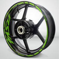 Aprilia RSV4 Motorcycle Rim Wheel Decal Accessory Sticker - Motorcycle stickers and decals