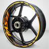 Aprilia RSV4 Motorcycle Rim Wheel Decal Accessory Sticker - Motorcycle stickers and decals